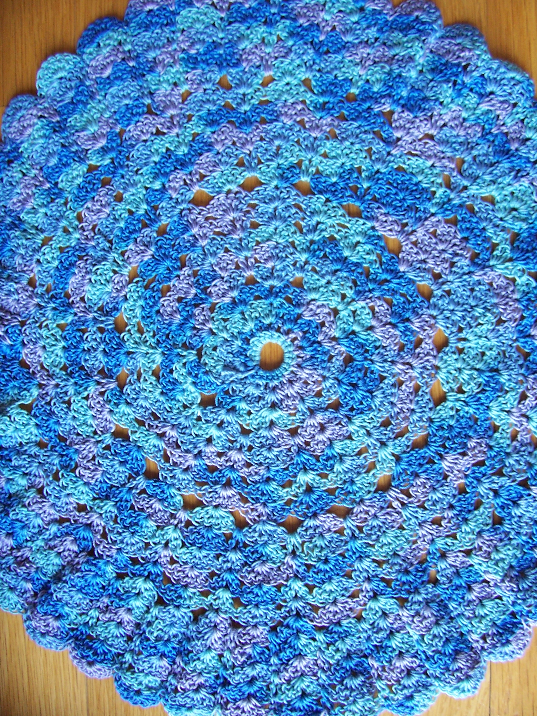 Ocean Crocheted Doilies